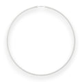 Neviera Franco chain necklace — Italian-made 925 sterling silver, 3,8mm width. Professional studio product photograph on a neutral white backdrop with even lighting. Neviera specializes in high-quality Italian-made 925 silver chain necklaces and bracelets.